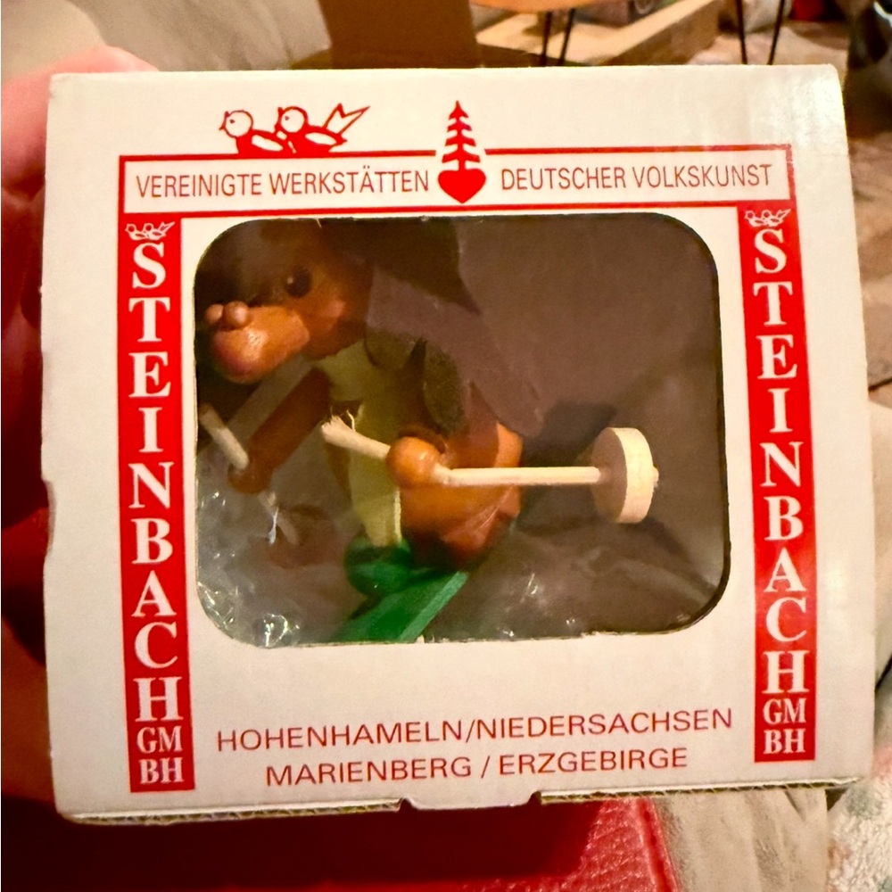 BNWT In Box Steinbach Handmade Wood Ornament. Compare To $27+Used. RARE!!! - Picture 6 of 6